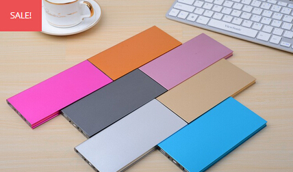 Super Slim 20000mah Portable Porket Power Bank With Colors available