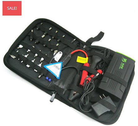 12000 mah 12v 400amp portable jump starter all in one power bank