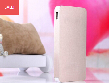 12000mah Aluminum Case Dual USB Power banks