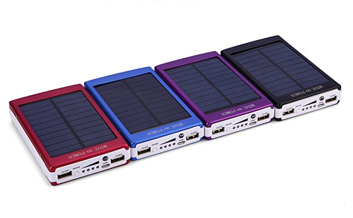 10000mAh Solar Charger Battery Power Bank 