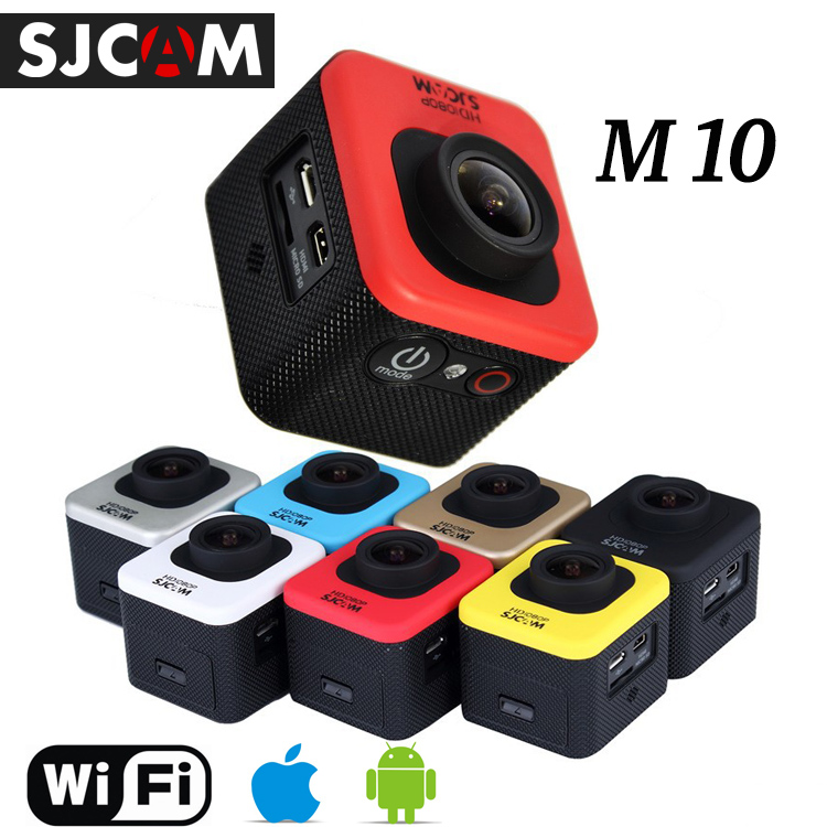 Wifi  Mini Waterproof Action Sports Camera with 170-Degree Wide-Angle Lens