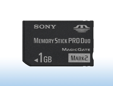 SONY 1GB Memory Stick PRO Duo Mark 2 Card