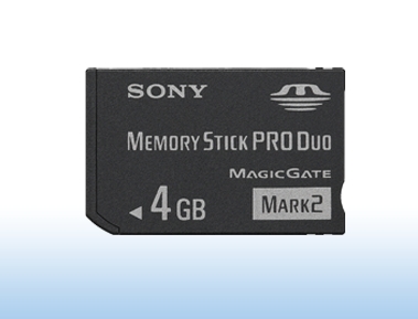 SONY 4GB Memory Stick PRO Duo Mark 2 Card