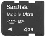 Sandisk Mobile Ultra 4gb Micro M2 Card