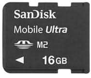 Sandisk Mobile Ultra 16gb Micro M2 Card