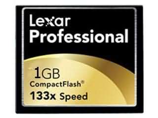 Lexar  133X 1GB CF Card