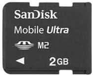 Sandisk Mobile Ultra 2gb Micro M2 Card
