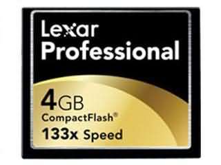 Lexar  133X 4GB CF Card