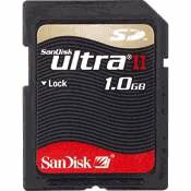 Sandisk ULTRA II  1GB SD Card