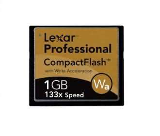 Lexar Media 133X 1GB CF Card