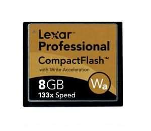 Lexar Media 133X 8GB CF Card