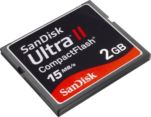 SanDisk Ultra II 2GB Compact Flash Memory Card