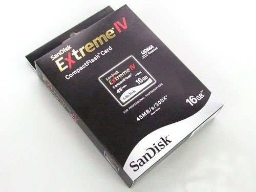 SanDisk Extreme IV 16GB Compact Flash Card