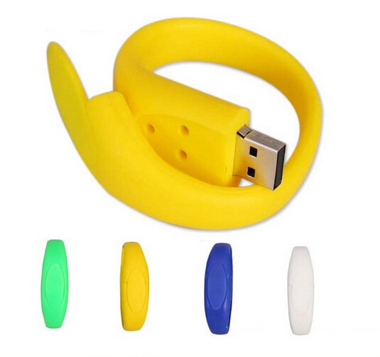 Bulk Cheap silicone bracelet usb flash drive 1gb 8gb 16gb 64gb