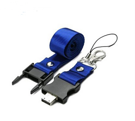 Factory Price 512MB 1GB 2GB 4GB 8GB 16GB Plastic Mini USB Disk with Lanyard