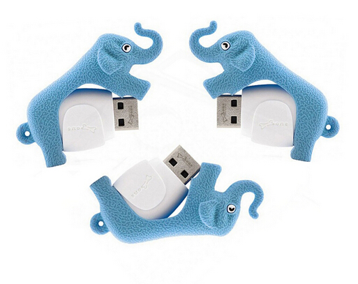 2015 hot selling promotional The Lovely Elephant Shape usb flash drive For Gift