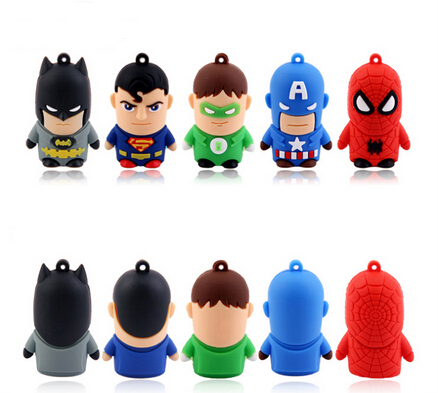 Children Gift 2016 USB 2.03.0 1GB 2GB 4GB 8GB Soft PVC Cartoon USB Flash Disk