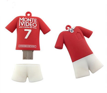 Wholesale Custom Football T- shirt USB Flash Drive