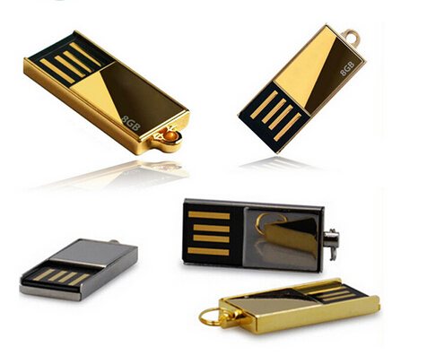 Best price 2015 golden and sliver metal case 8g 16g 32g mini UDP usb flash drive