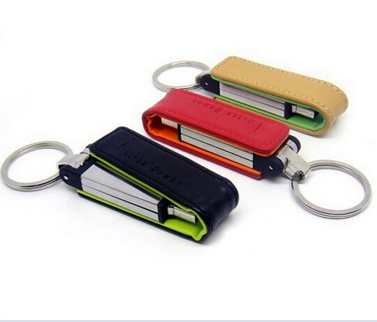 OEM Wholesale USB 3.0 Leather Flash Drive USB