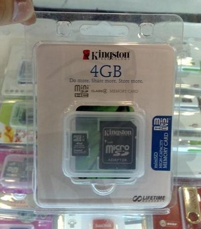 Micro SDHC (4GB)