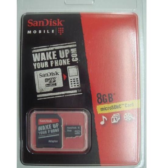 SanDisk Micro SDHC 8GB